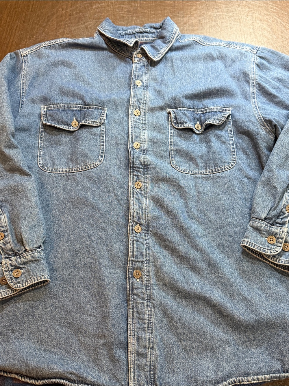 Levi’s Strauss Shirt Jacket Men’s Size XL Button Up Trucker Fleece LIned